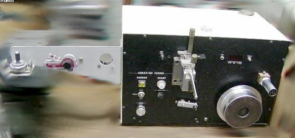 Abrasion Tester, fine denier.